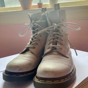 Dr. Martens, light blue, Women's size 7